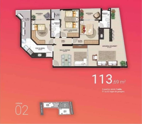 Imagem Apartamento com 3 Quartos à Venda, 114 m² em Praia Do Morro - Guarapari Imagem Apartamento com 3 Quartos à Venda, 114 m² em Praia Do Morro - Guarapari