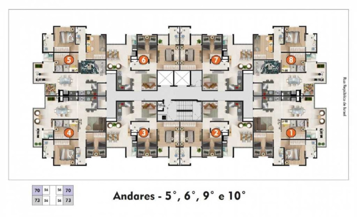 Imagem Apartamento com 2 Quartos à Venda, 57 m² em Jardim Oswaldo Cruz - São José Dos Campos