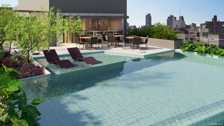 Apartamento com 1 Quarto à Venda, 34 m² em Batel - Curitiba
