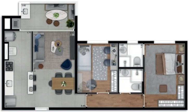 Imagem Apartamento com 3 Quartos à Venda, 86 m² em Centro - Barueri Imagem Apartamento com 3 Quartos à Venda, 86 m² em Centro - Barueri