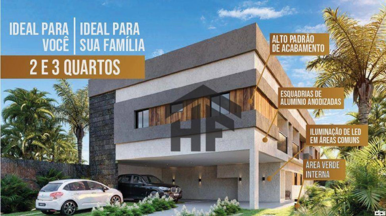 Imagem Apartamento com 2 Quartos à Venda, 52 m² em Jardim Atlântico - Olinda Imagem Apartamento com 2 Quartos à Venda, 52 m² em Jardim Atlântico - Olinda