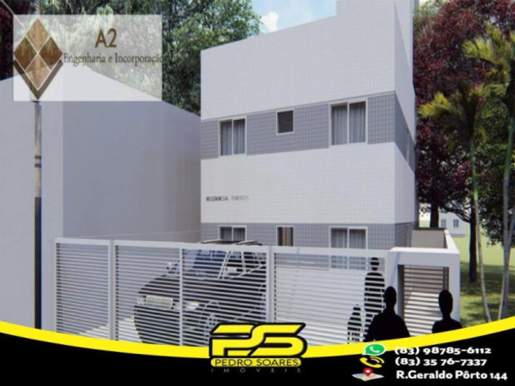 Apartamento com 2 Quartos à Venda, 11 m² em Mangabeira - João Pessoa