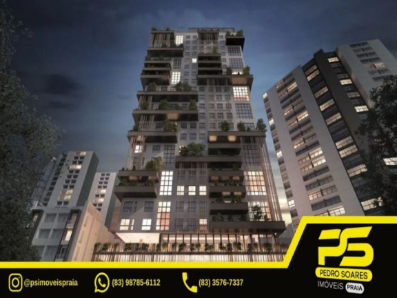 Apartamento com 3 Quartos à Venda, 120 m² em Tambaú - João Pessoa