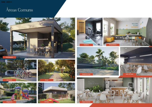 Imagem Apartamento com 3 Quartos à Venda, 55 m² em Núcleo Habitacional Papa João Paulo I - Apucarana Imagem Apartamento com 3 Quartos à Venda, 55 m² em Núcleo Habitacional Papa João Paulo I - Apucarana