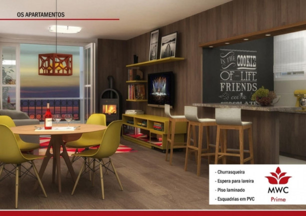 Imagem Apartamento com 1 Quarto à Venda, 57 m² em Centro - Canela