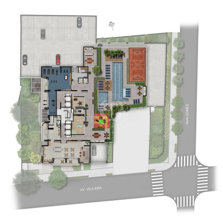 Imagem Cobertura com 2 Quartos à Venda, 64 m² em Vila Ema - São Paulo
