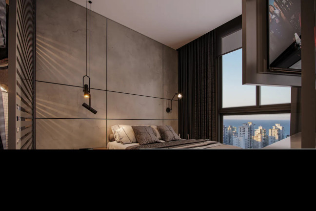 Imagem Apartamento com 1 Quarto à Venda, 42 m² em Perequê - Porto Belo