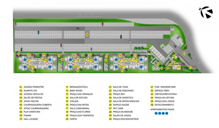 Imagem Apartamento com 2 Quartos à Venda, 53 m² em Nova América - Piracicaba