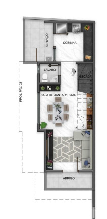 Imagem Casa com 3 Quartos à Venda, 107 m² em Xaxim - Curitiba Imagem Casa com 3 Quartos à Venda, 107 m² em Xaxim - Curitiba