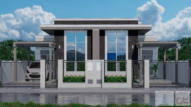Imagem Casa com 3 Quartos à Venda, 99 m² em Joaia - Tijucas