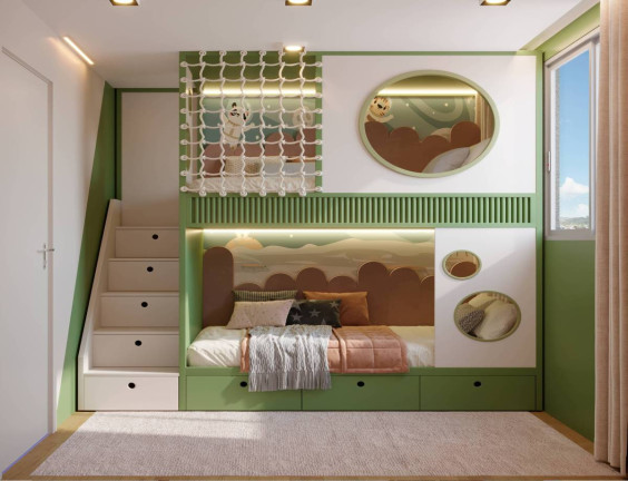 Imagem Apartamento com 2 Quartos à Venda, 45 m²
