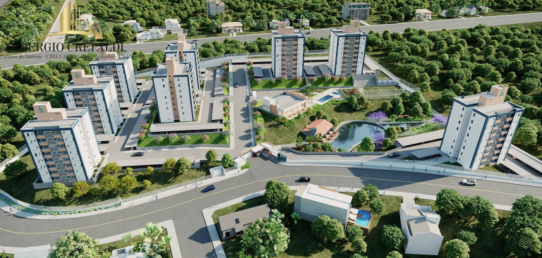Apartamento com 2 Quartos à Venda, 55 m² em Vila Floresta - Criciúma