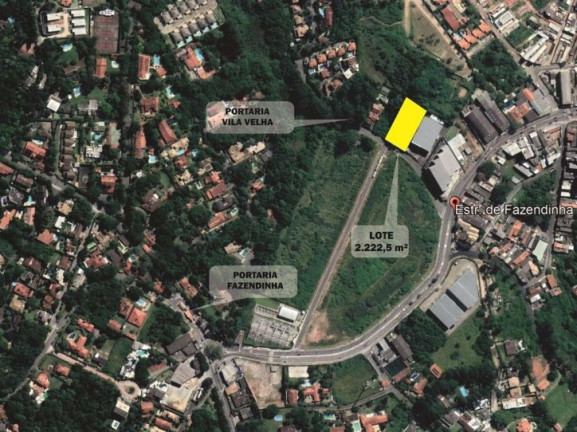 Terreno à Venda, 2.222 m² em Jardim Ana Estela - Carapicuíba