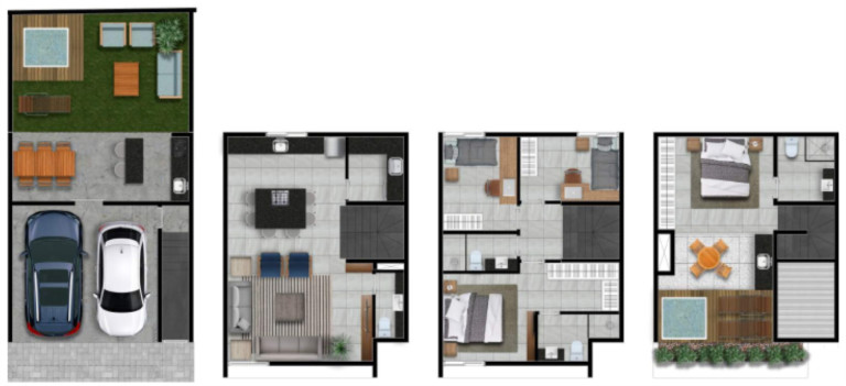 Imagem Casa com 2 Quartos à Venda,  em Brooklin Novo - São Paulo