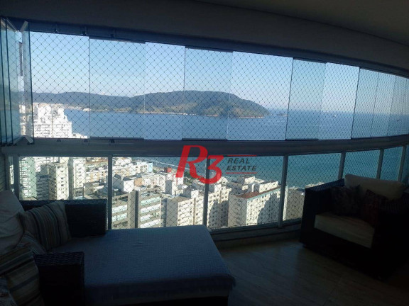 Imagem Apartamento com 3 Quartos à Venda ou Locação, 204 m² em Embaré - Santos