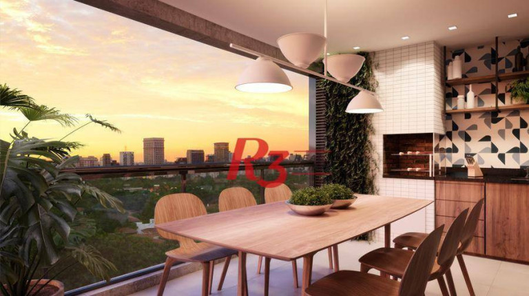 Imagem Apartamento com 2 Quartos à Venda, 83 m² em Aparecida - Santos
