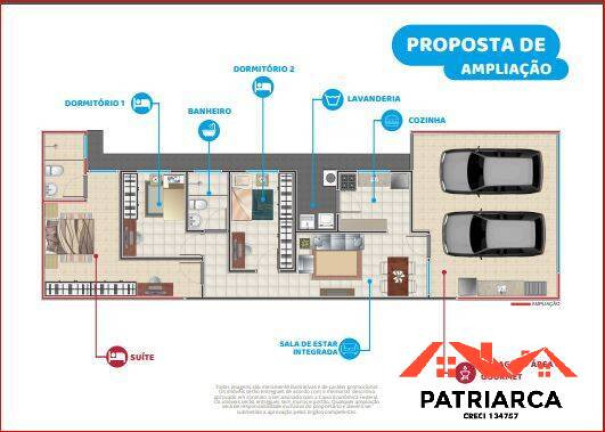 Imagem Casa com 2 Quartos à Venda, 50 m² em Parque Valença Ii - Campinas Imagem Casa com 2 Quartos à Venda, 50 m² em Parque Valença Ii - Campinas