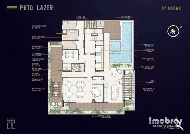 Imagem Apartamento com 2 Quartos à Venda, 45 m² em Meireles - Fortaleza Imagem Apartamento com 2 Quartos à Venda, 45 m² em Meireles - Fortaleza