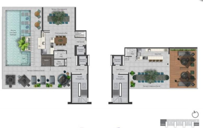 Imagem Apartamento com 3 Quartos à Venda, 200 m² em Sudoeste - Brasilia