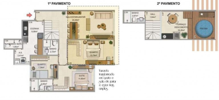 Imagem Imóvel com 2 Quartos à Venda, 172 m² em Recreio Dos Bandeirantes - Rio De Janeiro