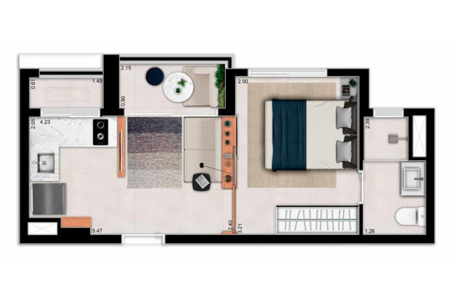 Imagem Imóvel com 1 Quarto à Venda, 29 m² em Santa Cecília - São Paulo Imagem Imóvel com 1 Quarto à Venda, 29 m² em Santa Cecília - São Paulo