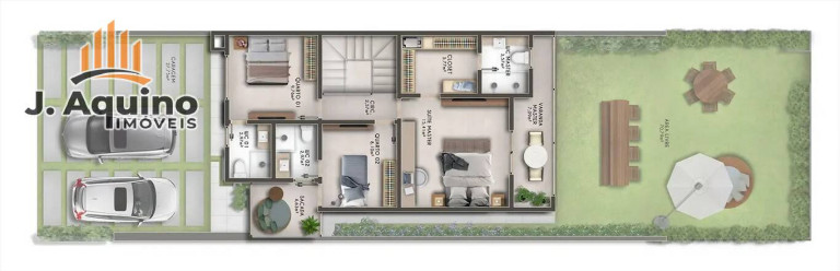 Foto do imóvel Casa de Condomínio com 4 Quartos à Venda,  em Pedra - Eusébio