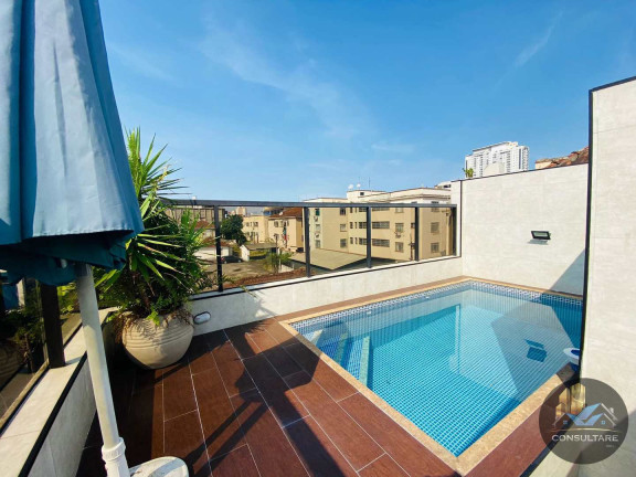 Imagem Casa com 3 Quartos para Alugar, 170 m² em Boqueirão - Santos Imagem Casa com 3 Quartos para Alugar, 170 m² em Boqueirão - Santos
