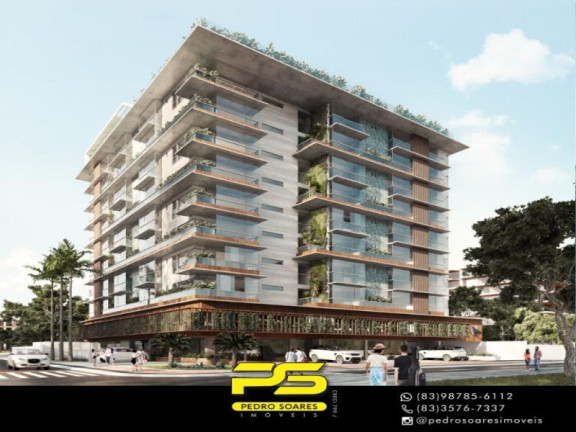 Apartamento com 1 Quarto à Venda, 40 m² em Tambaú - João Pessoa