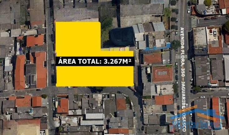 Imagem Terreno à Venda, 3.267 m² em Jaguaribe - Osasco Imagem Terreno à Venda, 3.267 m² em Jaguaribe - Osasco