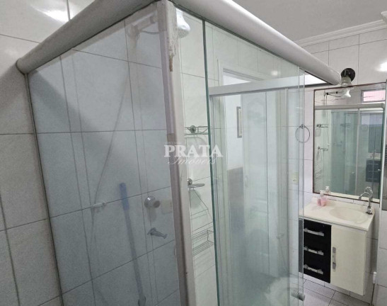 Imagem Apartamento com 1 Quarto para Alugar, 60 m² em José Menino - Santos
