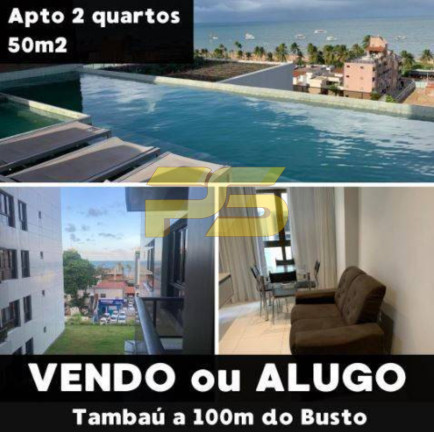 Apartamento com 2 Quartos à Venda, 50 m² em Tambaú - João Pessoa