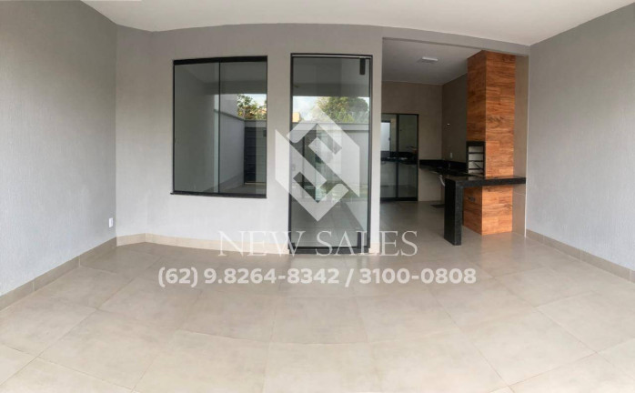 Casa com 3 Quartos à Venda, 130 m² em Residencial Itaipu - Goiânia