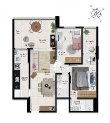 Imagem Apartamento com 2 Quartos à Venda, 76 m² em Praia Da Costa - Vila Velha Imagem Apartamento com 2 Quartos à Venda, 76 m² em Praia Da Costa - Vila Velha