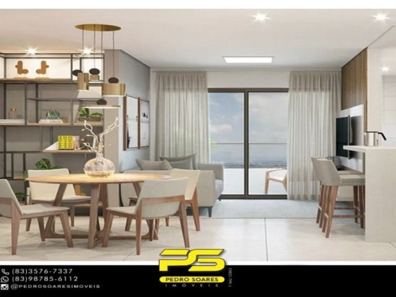 Imagem Apartamento com 2 Quartos à Venda, 61 m² em Intermares - Cabedelo