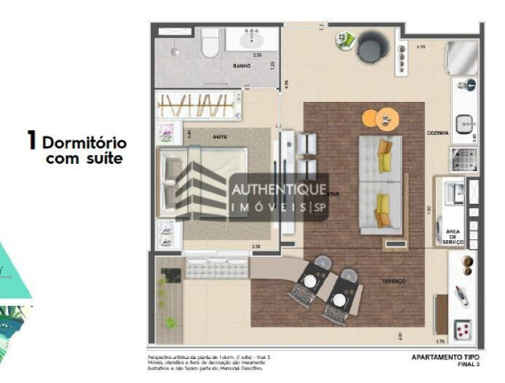 Imagem Apartamento com 2 Quartos à Venda, 54 m² em Moema - São Paulo Imagem Apartamento com 2 Quartos à Venda, 54 m² em Moema - São Paulo