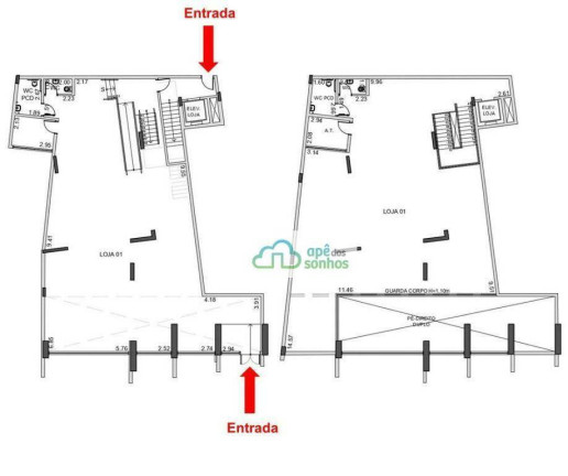 Imagem Loja para Alugar, 467 m² em Pompeia - São Paulo Imagem Loja para Alugar, 467 m² em Pompeia - São Paulo