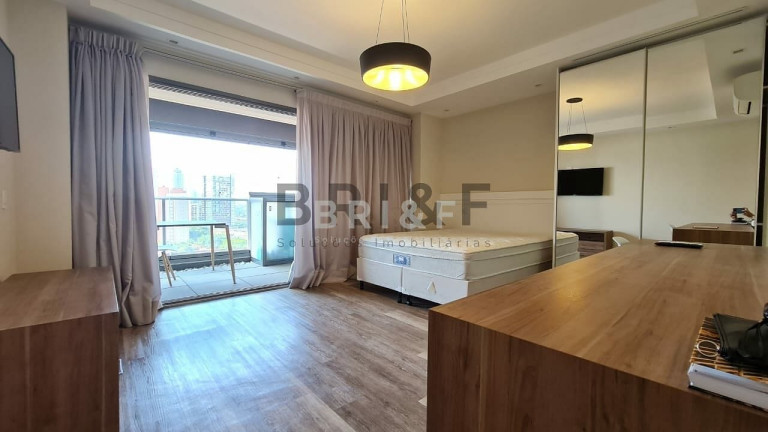 Imagem Apartamento com 1 Quarto para Alugar, 42 m² em Brooklin - São Paulo Imagem Apartamento com 1 Quarto para Alugar, 42 m² em Brooklin - São Paulo