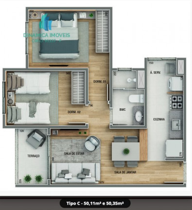 Imagem Apartamento com 2 Quartos à Venda, 50 m² em Jardim Nossa Senhora Da Penha - Hortolândia Imagem Apartamento com 2 Quartos à Venda, 50 m² em Jardim Nossa Senhora Da Penha - Hortolândia