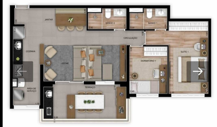 Imagem Apartamento com 2 Quartos à Venda, 82 m² em Vila Gilda - Santo André Imagem Apartamento com 2 Quartos à Venda, 82 m² em Vila Gilda - Santo André