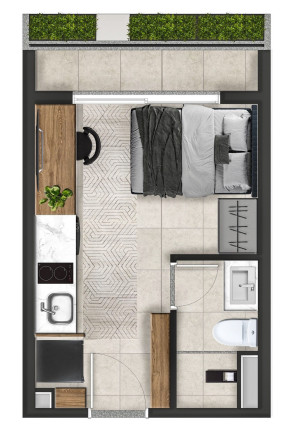 Imagem Apartamento com 1 Quarto à Venda, 33 m² em Jardim Paulista - São Paulo