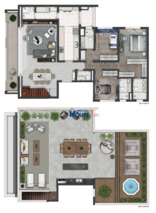 Imagem Cobertura com 3 Quartos à Venda, 342 m² em Alto De Pinheiros - São Paulo