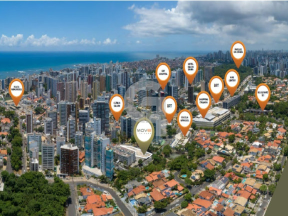 Imagem Apartamento com 3 Quartos à Venda, 96 m² em Itaigara - Salvador Imagem Apartamento com 3 Quartos à Venda, 96 m² em Itaigara - Salvador