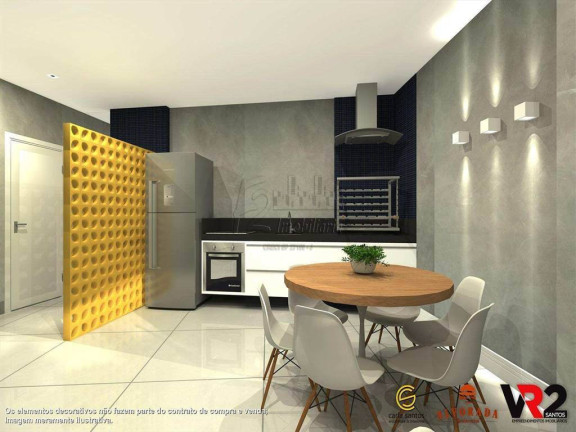Imagem Apartamento com 2 Quartos à Venda, 51 m² em Centro - Sao Vicente