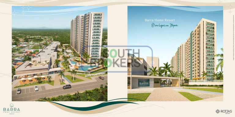 Imagem Apartamento com 2 Quartos à Venda, 52 m² em Barra Do Saí - Itapoá