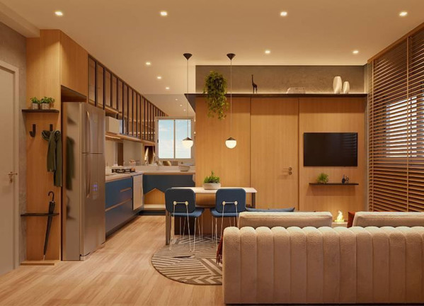 Imagem Apartamento com 2 Quartos à Venda, 36 m²