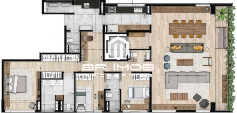 Imagem Imóvel com 3 Quartos à Venda, 196 m² em Cerqueira César - São Paulo