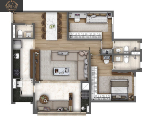 Imagem Apartamento com 4 Quartos à Venda, 119 m² em Ipiranga - São Paulo
