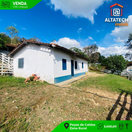 Imóvel com 2 Quartos à Venda, 5.000 m² em Zona Rural - Poços De Caldas