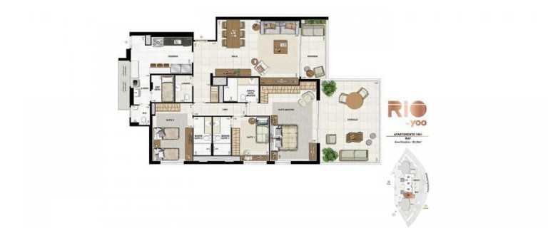 Imagem Apartamento com 3 Quartos à Venda, 155 m² em Flamengo - Rio De Janeiro