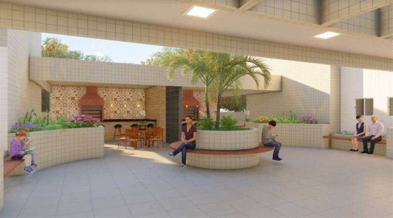 Imagem Apartamento com 2 Quartos à Venda, 76 m² em Guilhermina - Praia Grande